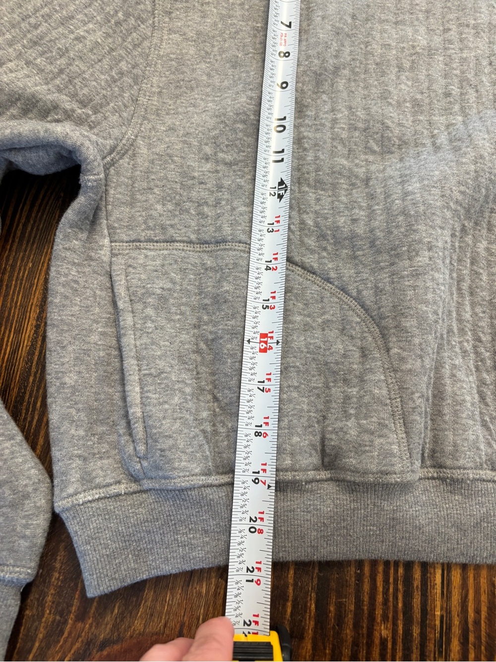 NWT OFFLINE by Aerie Gray Crewneck Pullover Sweatshirt Thumbholes Pockets S - Picture 8 of 13